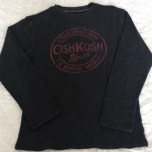 *️⃣2/$30 Osh Kosh waffle knit long sleeve tee